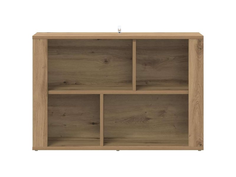 Buffet - bahut - meuble de rangement chêne artisanal 80 x 30 x 53 cm bois d'ingénierie - Conforama E