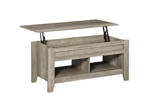 Table basse rectangulaire coloris bois clair <strong>PANGIVO</strong> <strong></strong>