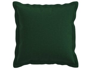 Lot de 6 housses de coussin houten vert foncé 45 x 45 cm cf50029