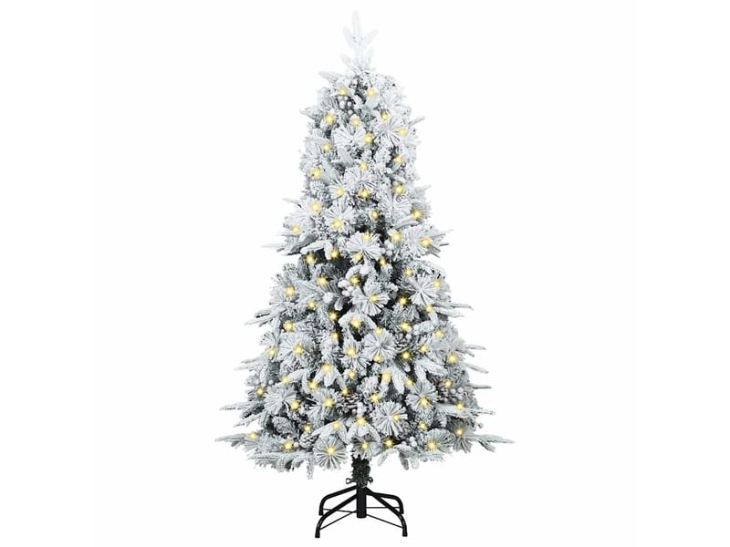  Sapin de noël artificiel, arbre de noël à branches articulées vert 120 cm shl7763  - Conforama C