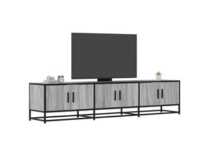 Meuble tv coloris gris 180 cm <strong></strong>  <strong></strong>