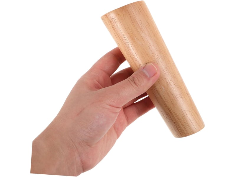  4pièces meuble bois massif ronds pour table basse et commode de rechange pour canapé et autres meubles  - Conforama D