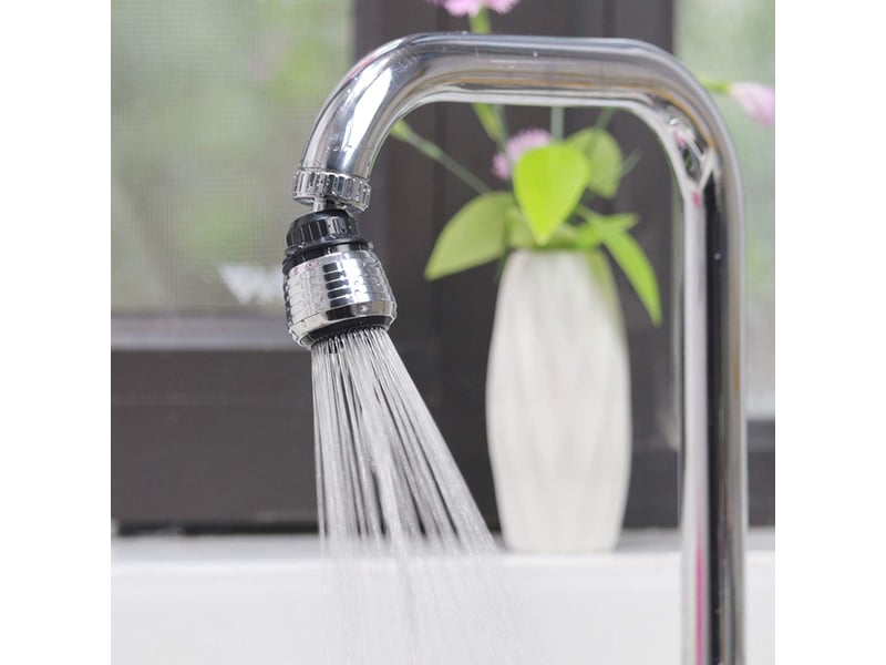  Jeu de 2 aérateurs de robinet tournants de 360 degrés économiseurs d'eau  - Conforama D