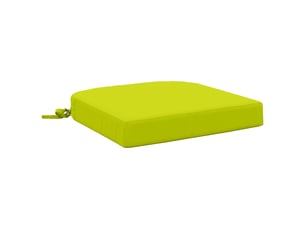 Coussin de siège, coussin d'assise en 1 pièce soest 100 % polyester vert vif. Cf55863