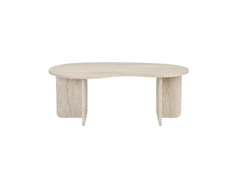  Table basse avec plateau organique l110 cm - moss  - Conforama D