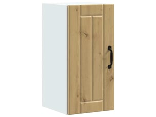 Armoire murale de cuisine lucca chêne artisanal bois ingénierie shl6020