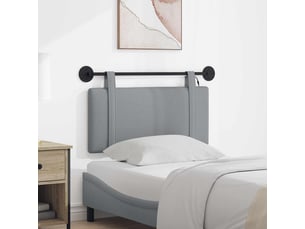 Tete de lit A poser largeur 100 cm <strong></strong> <strong></strong> argenté