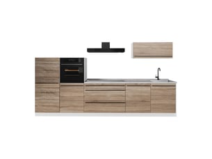Vicco cuisine, sonomablanc, 340cm plan de travail marbre