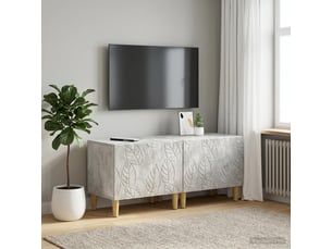 Meuble tv coloris gris 49 cm <strong></strong>  <strong></strong>
