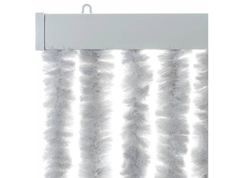  Rideau anti-mouches, moustiquaire gris 90x220 cm chenille cf43521  - Conforama D