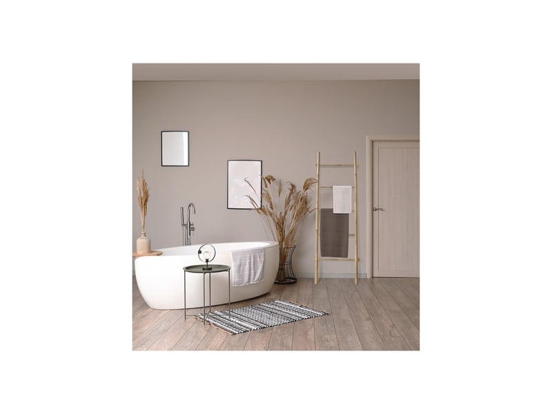 Échelle porte-serviettes 5 barres de séchage bambou 180 x 55 x 4 cm 62013 - Conforama C