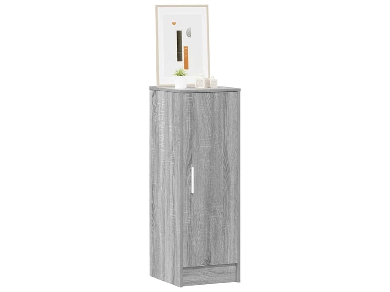  Meuble à chaussures, armoire à chaussures 32x35x92 cm sonoma gris  - Conforama C