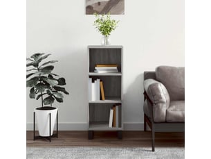 Buffet - bahut - meuble de rangement sonoma gris 34,5x32,5x90 cm bois d'ingénierie