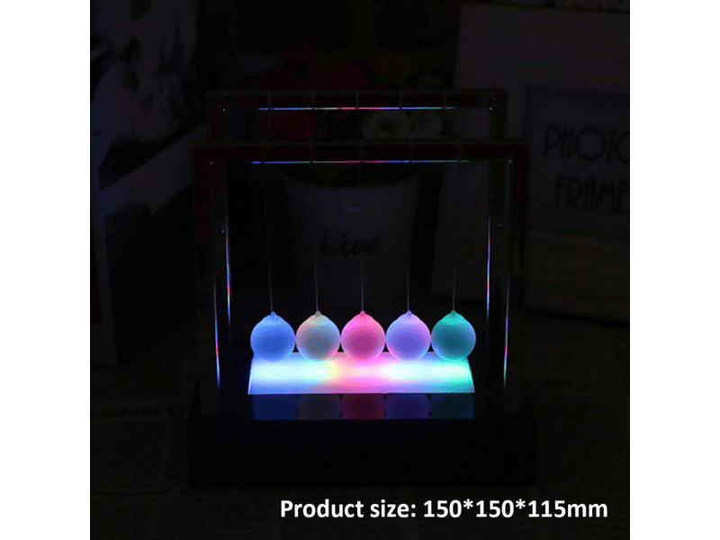  Berceau de newton miniature illuminé pour la décoration de la maison ou du bureau  - Conforama C