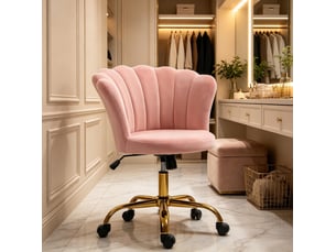 Chaise de bureau <strong>DESMIU</strong> <strong></strong> avec assise réglable en hauteur