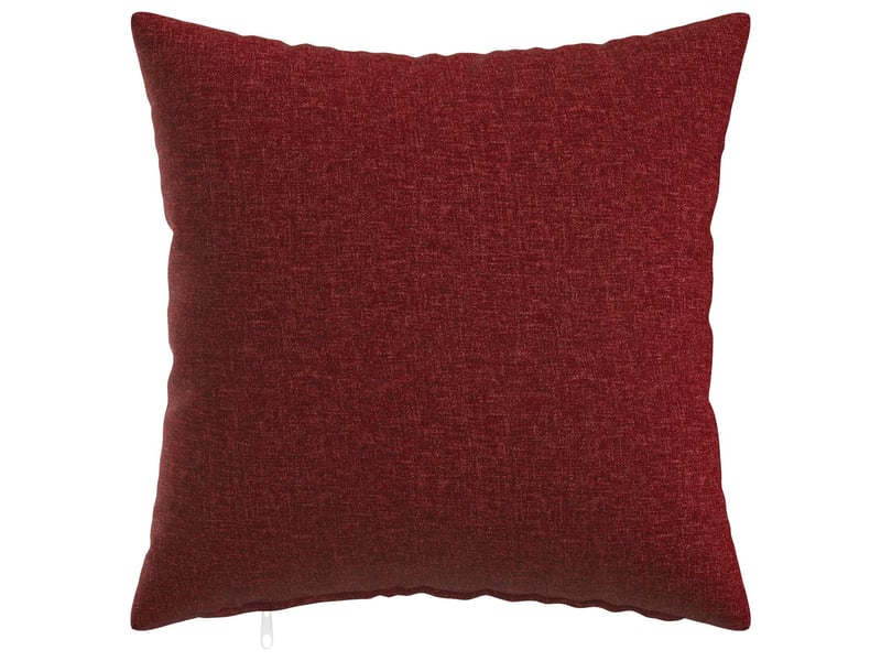 Lot de 12 housses de coussin heerlen bordeaux 45 x 45 cm tissu cf48977 - Conforama A