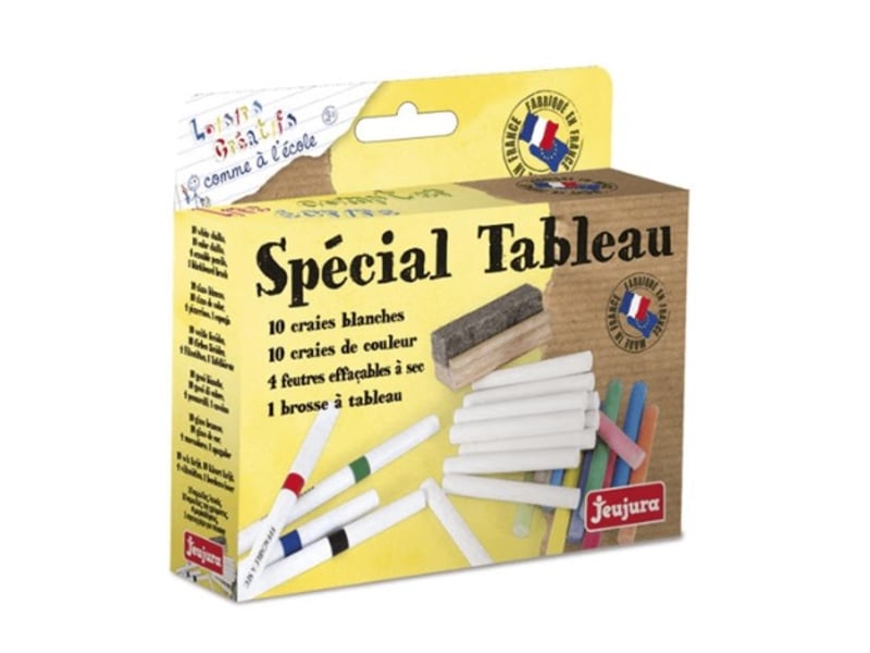  Jeujura coffret accessoires tableau noir 8978 - Conforama A
