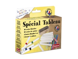 Jeujura coffret accessoires tableau noir