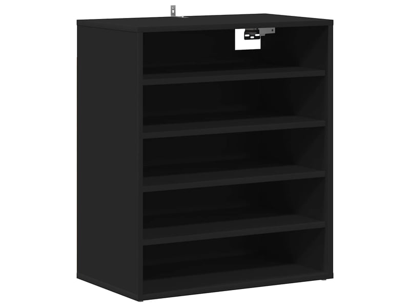  Meuble à chaussures, armoire à chaussures 60x35x70 cm noir  - Conforama E
