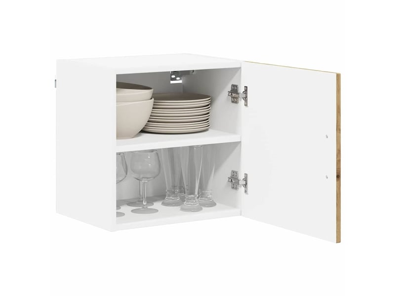  Armoire de cuisine 2 pcs chêne artisanal bois d'ingénierie shl8917  - Conforama C