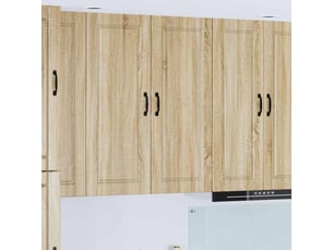 Meuble mural de cuisine, armoire de cuisine chêne sonoma 40x31x100cm shl1339