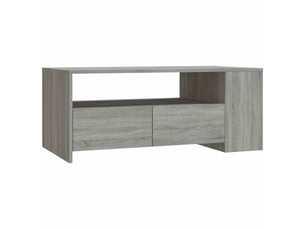 Table basse rectangulaire coloris gris