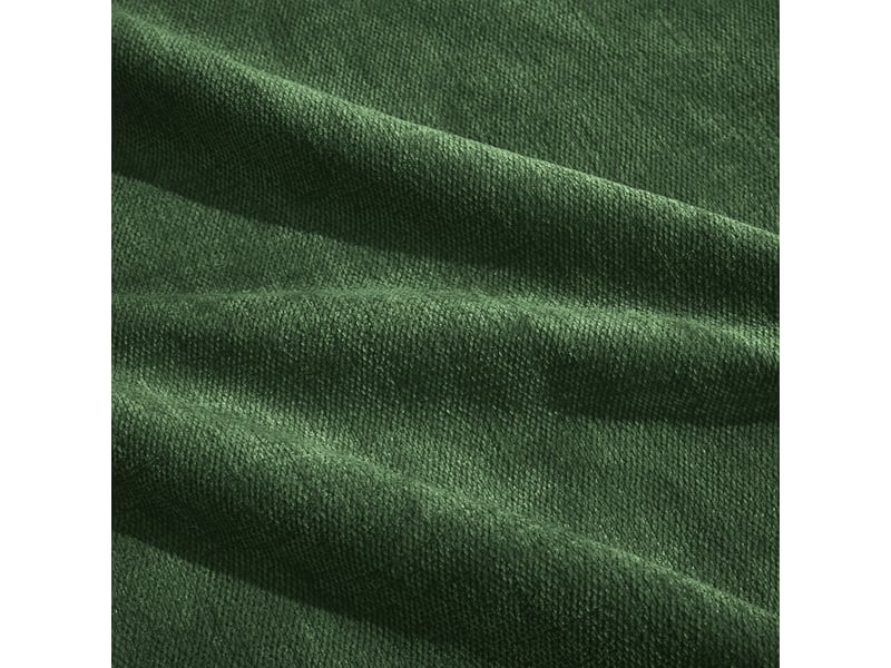  Pouf de canapé 76x69x46 cm - assise confortable en mousse haute densité, modulable - polyester résistant - vert  - Conforama E