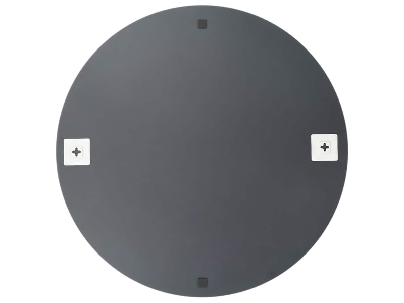  Lot de 2 miroirs muraux 70 cm rond verre cf62940  - Conforama C