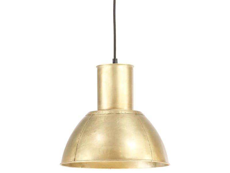  Lampe suspendue, suspension luminaire 25 w laiton rond 28,5 cm e27  - Conforama A