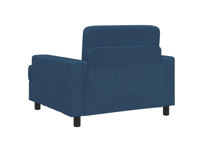 Vidaxl fauteuil bleu tissu - Conforama E