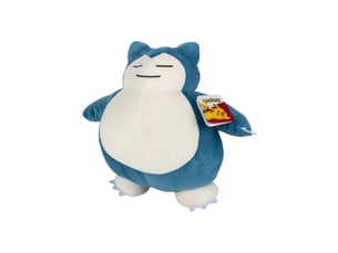 Peluche ronflex snorlax position endormie 45 cm ultra douce