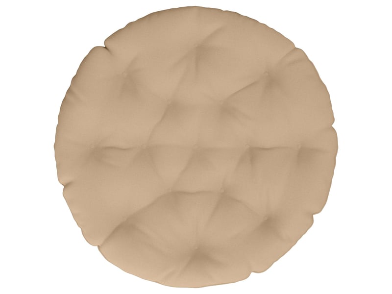  Coussin de chaise suspendue, coussin d'assise vianen 100 % polyester sable cf54294  - Conforama D