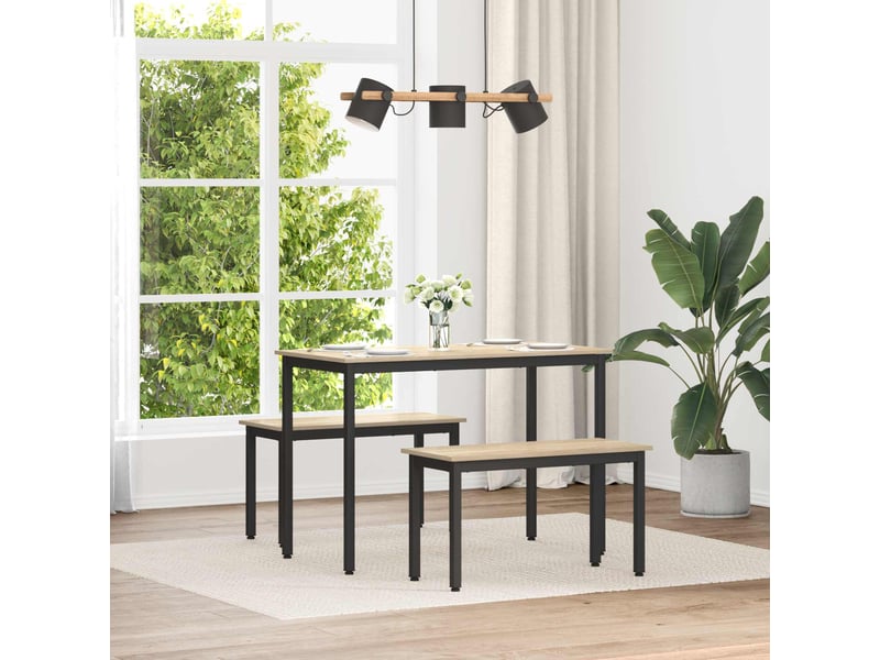  Banc d'entrée, banc d'intérieur sonoma 80x35x45 cm bois d'ingénierie  - Conforama B