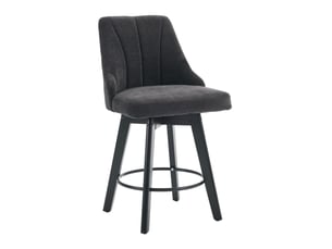 tabouret de bar <strong>HAUSS SPOLE</strong> - gris hauteur d'assise 61 cm vendu Par paire