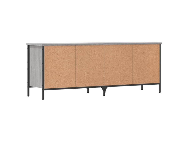  Meuble à chaussures, cabinet à chaussures sonoma gris 131x35x50cm  - Conforama D