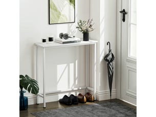 Console 0 tiroir(s)  coloris blanc <strong>PANGIVO</strong> <strong></strong> - longueur 75 cm - 75 cm