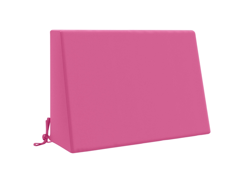 Coussin de dossier, coussin de dos soest 100 % polyester rose 60 x 20 x 40 cm cf55233 - Conforama A
