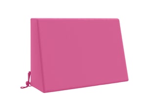 Coussin de dossier, coussin de dos soest 100 % polyester rose 60 x 20 x 40 cm cf55233
