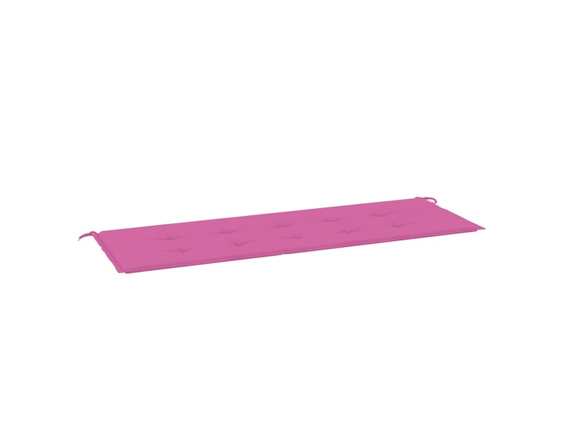  Coussin de banc de jardin, coussin d'assise rose 150x50x3 cm tissu oxford cf52789  - Conforama A