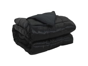 Duvet - couette complet toute l'année 155 x 220 cm 300 gsm noir