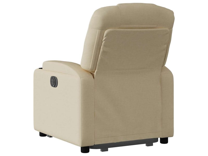  Fauteuil inclinable salon, fauteuil relax crème tissu shl1816  - Conforama E