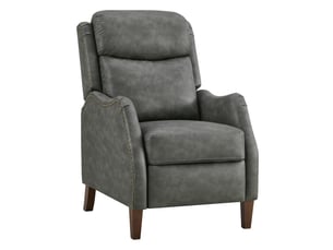 Fauteuil relax manuel  CHITA Simili gris