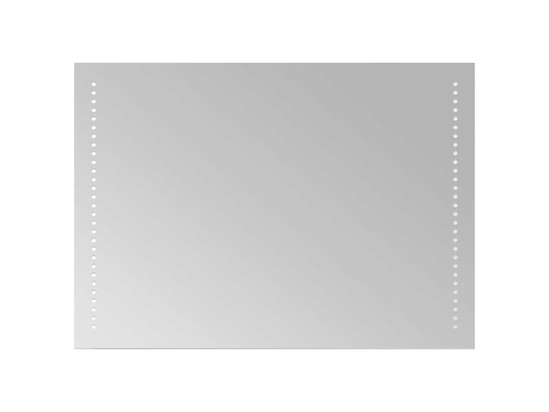 Miroir de salle de bain, miroir de toilette à led 70x50 cm cf62509 - Conforama A