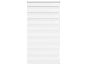 Store zèbre, store de fenêtre blanc 70x100 cm largeur du tissu 65,9 cm polyester cf48416