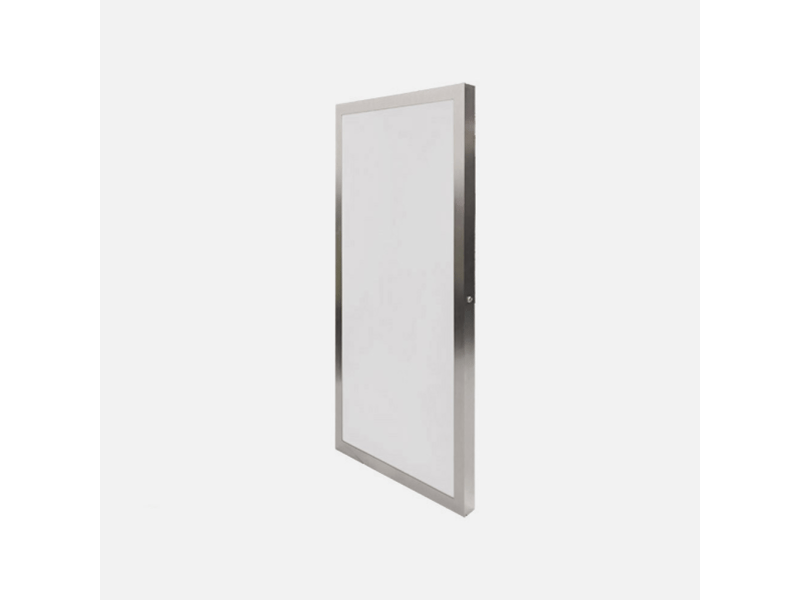  Panneau led plat fabrilamp llano 36 w 3600 lm 3000-4000-6500 k nickel ip40 3,8 x 30 x 60 cm 180606003 - Conforama E