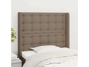 Tete de lit A poser largeur 103 cm taupe