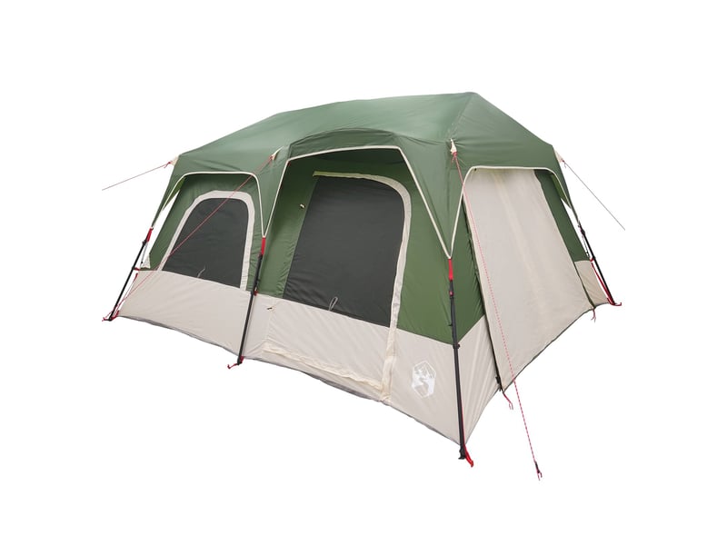 Tente instantanée, tente de camping 8 personne vert - Conforama C