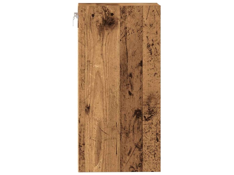  Meuble de rangement cuisine, armoire suspendue bois ancien 40x29,5x60 cm bois d'ingénierie  - Conforama E