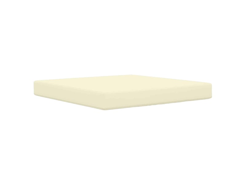  Coussin de canapé d'extérieur, coussin de chaise polyester crème 80 x 80 cm cf54079  - Conforama A