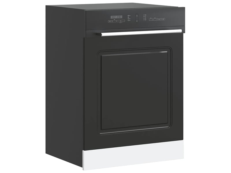  Panneau de lave-vaisselle kalmar noir 60x1,5x57cm  - Conforama B